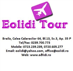 Eolidi Tour, Brăila program de funcționare