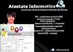 Atestate Informatica în Botoşani, Nationala - program de funcționare