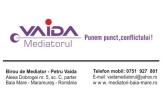 Birou de mediator Petru Vaida, Baia Mare program de funcționare