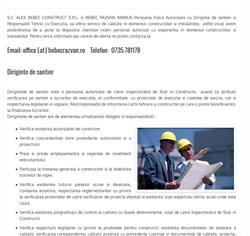 P.f. Bebec Razvan-Marius, Covaci program de funcționare