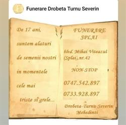 Funerare Drobeta Turnu Severin, program de funcționare