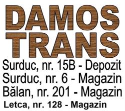 DAMOS TRANS SRL, Surduc program de funcționare